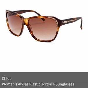 Chloe tortoise sunglasses